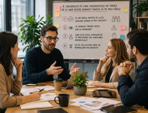 4 conversații pe care organizațiile ar trebui să le aibă despre burnout înainte să fie prea târziu